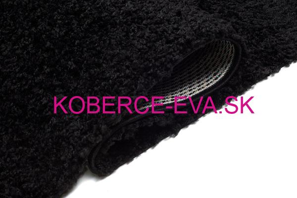 Behúň Shaggy Parisian 3cm čierny