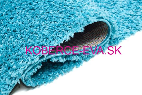 Behúň Shaggy Parisian 3cm modrý