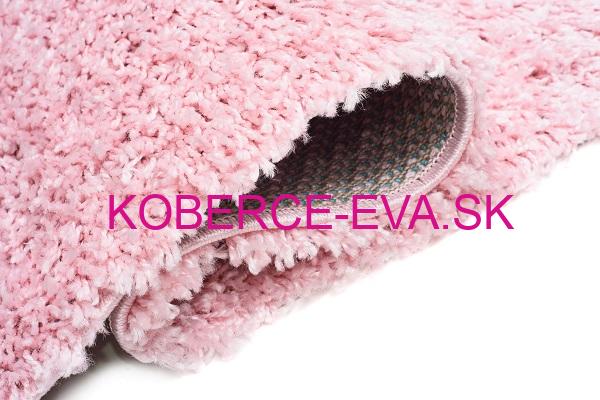 Behúň Shaggy Parisian 3cm svetloružový