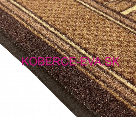 Behúň koberec Gel runner 1002 hnedý