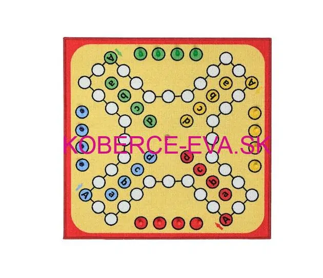 Detský hrací koberec Človeče nehnevaj sa