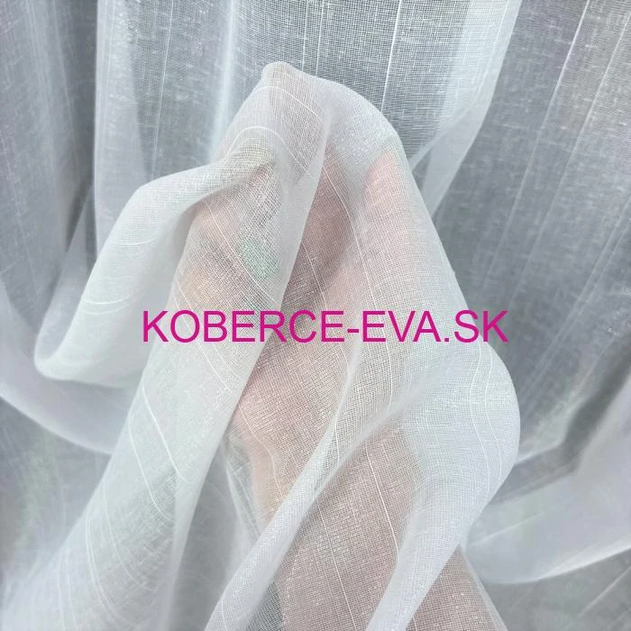 Záclona 000642 biela výška 330cm 