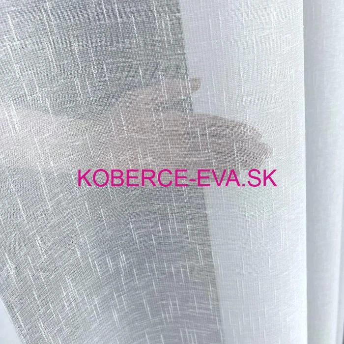 Záclona 10515 biela výška 300cm