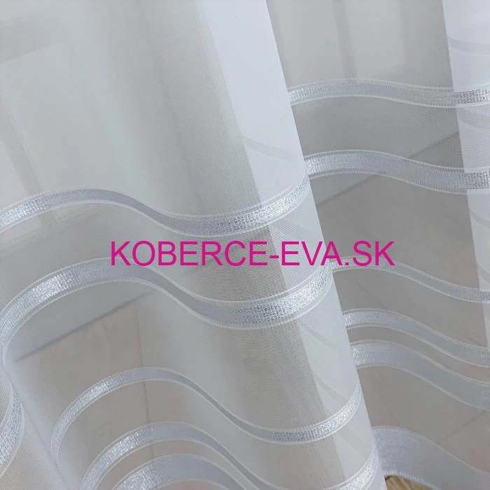 Záclona 000782 biela výška 320cm 