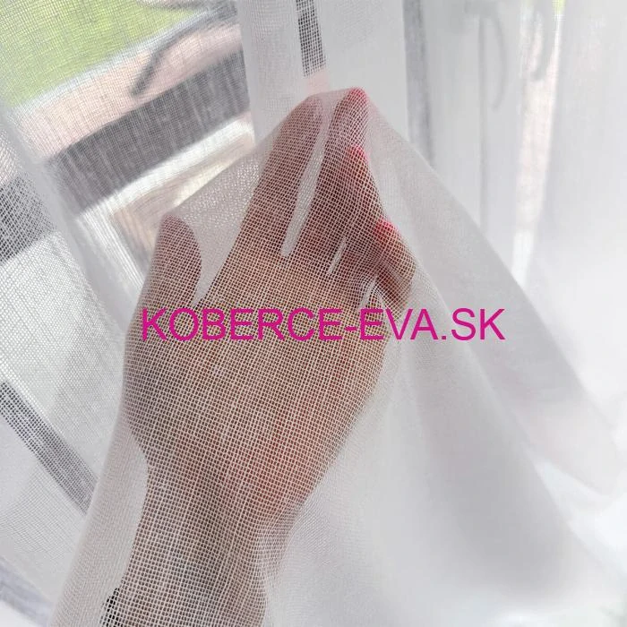 Záclona 57007 biela výška 300cm 