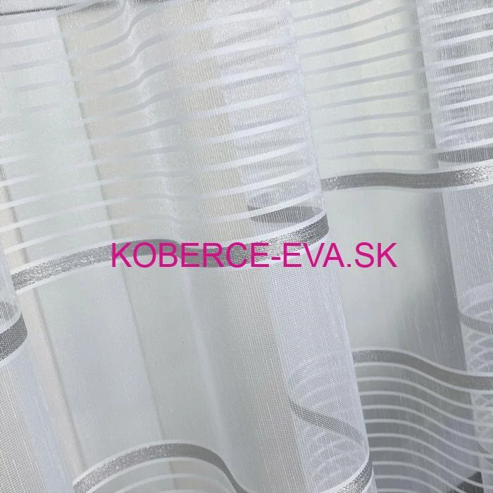 Záclona 29007 biela výška 300cm 