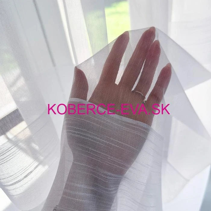 Záclona 75001 biela výška 300cm 