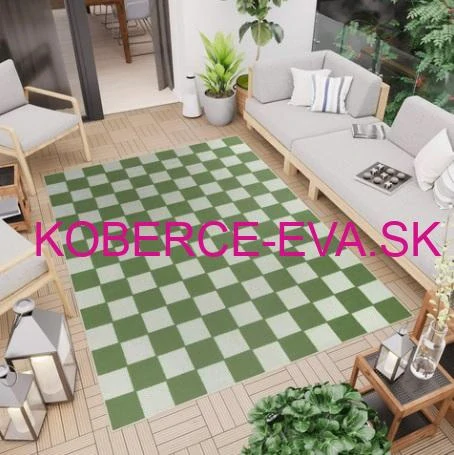 Vonkajší koberec M27E zelený