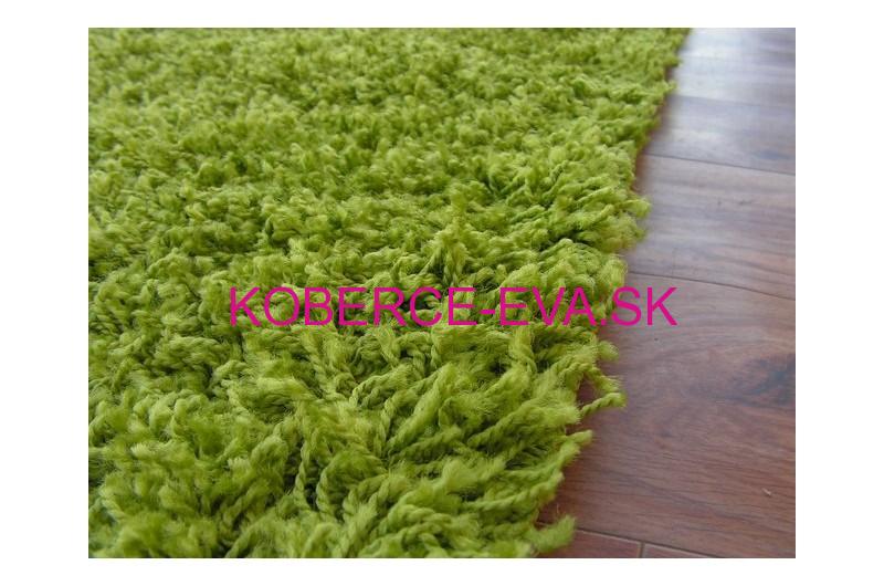 Behúň Shaggy Parisian zelený