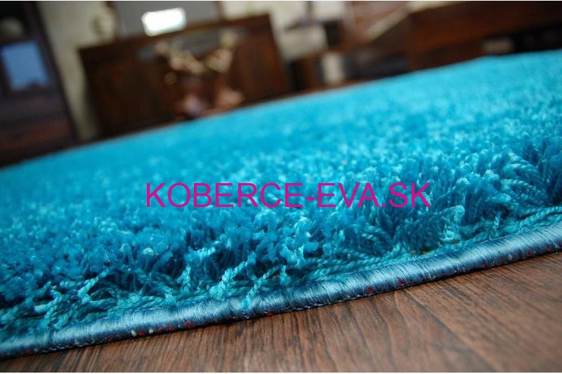 Koberec Shaggy Parisian tyrkysový 