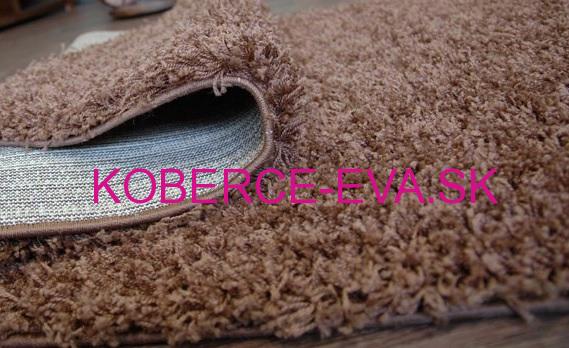 Koberec Shaggy Parisian hnedý