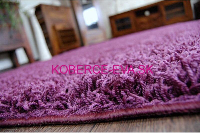 Koberec Shaggy Parisian fialový