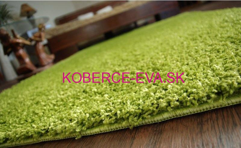 Koberec Shaggy Parisian zelený