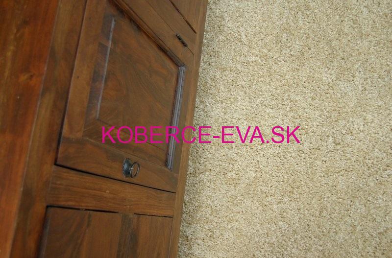 Koberec Shaggy Parisian cesnakový