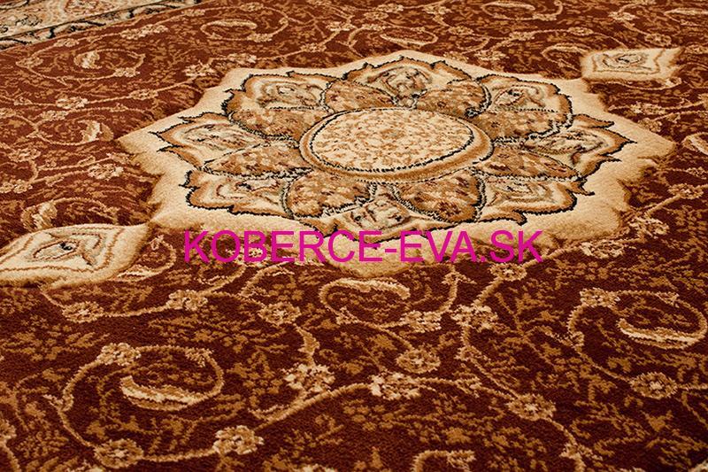 Kusový koberec Heat-set 5071A B hnedý