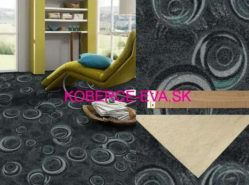Koberce v metráži Drops