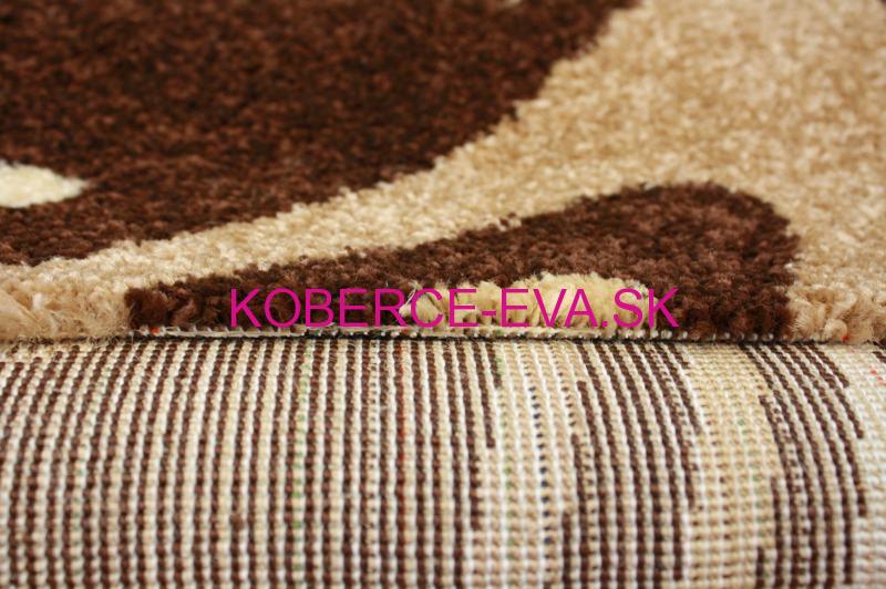 Behúň koberec Heat-set Coffe hnedý