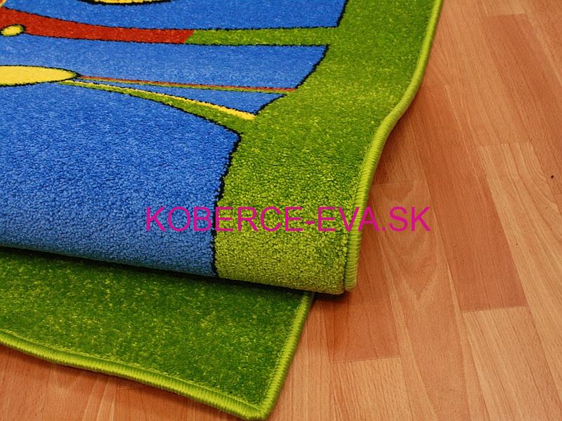 Detský koberec Rybky zelený