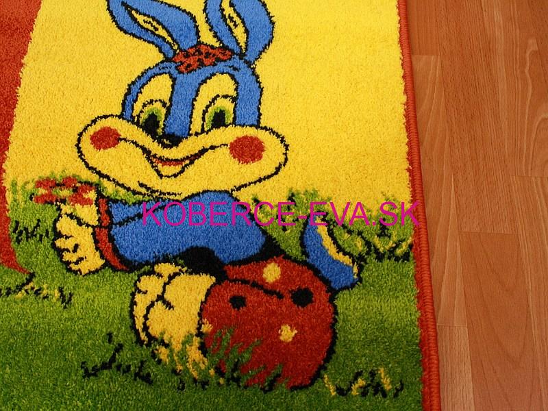Detský koberec Zajačiky terra