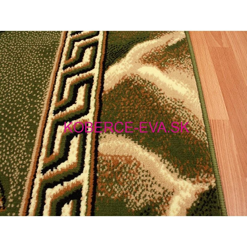 Kusový koberec BCF 1013 zelený