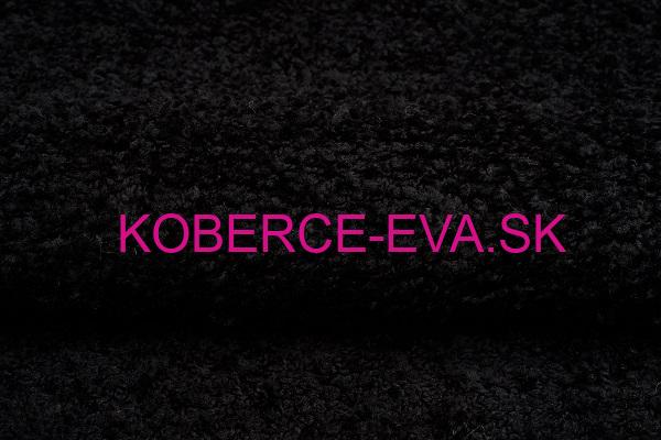 Behúň Shaggy Parisian 3cm čierny