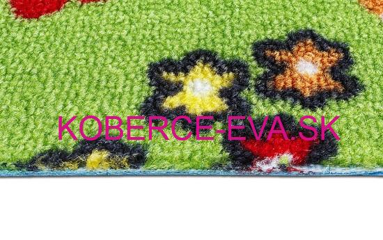 Metrážový detský koberec Úžasné mestečko