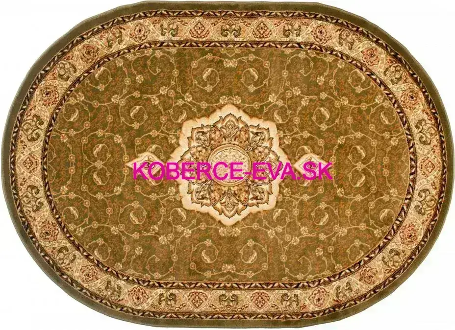 Oválny kusový koberec Heat-set 5071