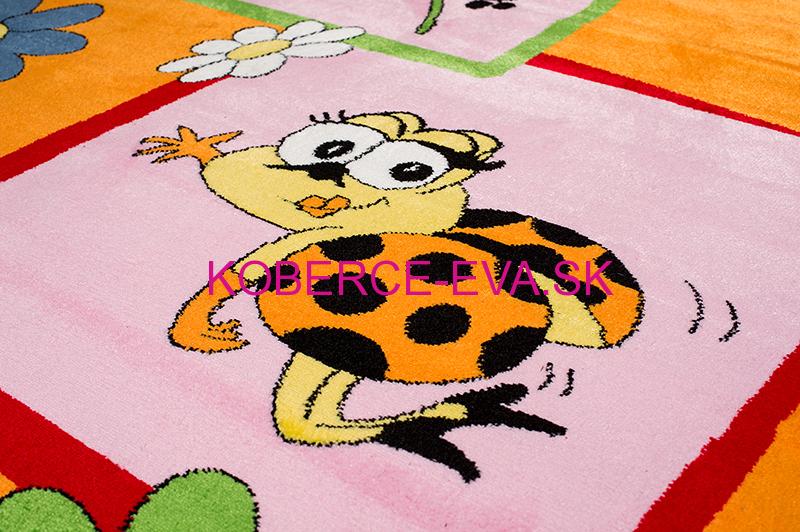 Detský koberec Happy orange