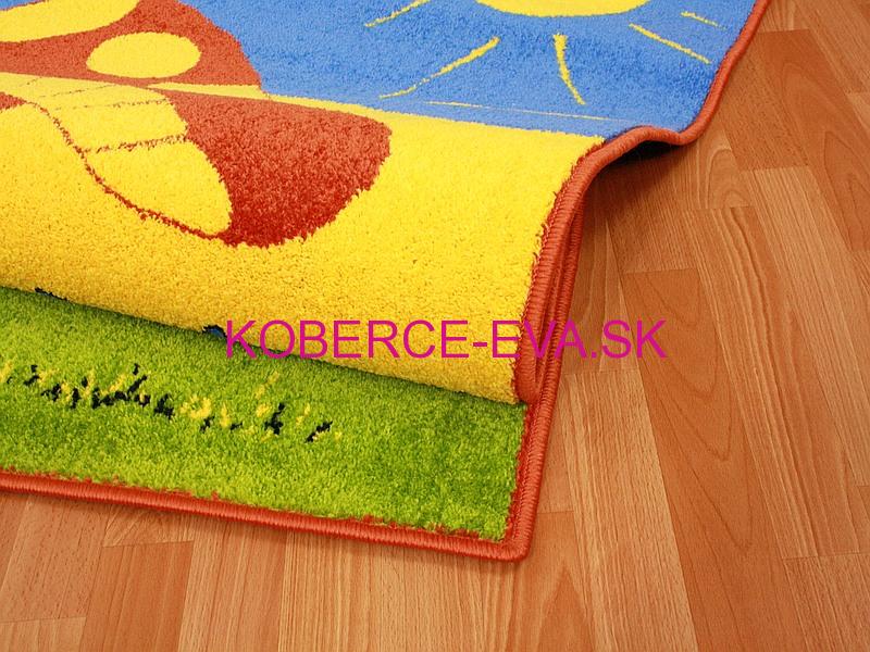 Detský koberec Zajačiky terra