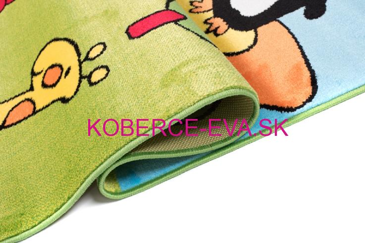 Detský koberec Happy K596A žltý