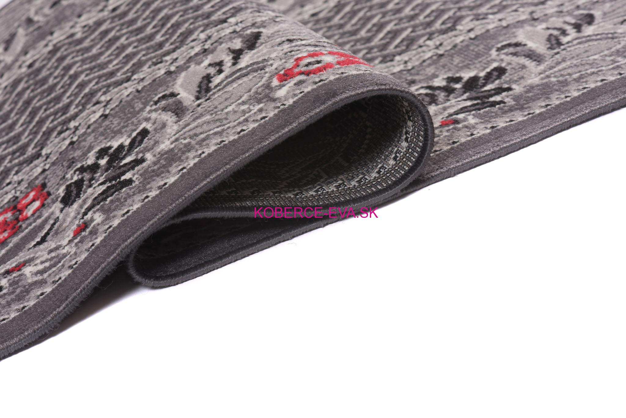 Behúň koberec BCF B7192G šedý