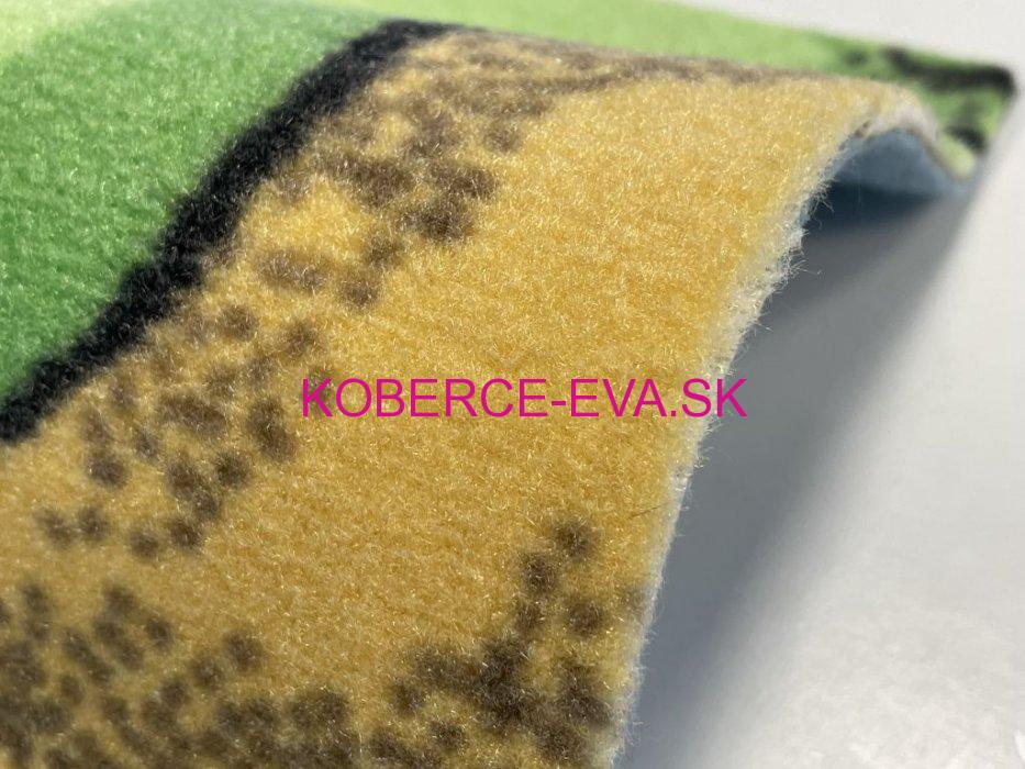 Detský velúrový kusový koberec Aljaška