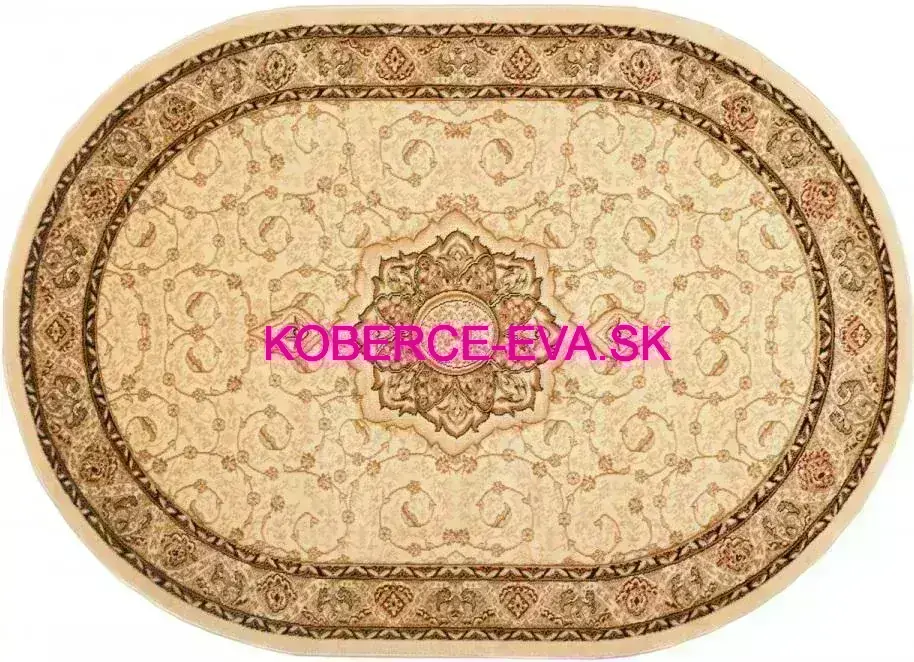 Kusový koberec Heat-set 5071A C Krémový