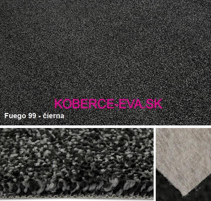 Elegantné koberce v metráži Fuego - melírované