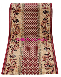 Behúň koberec BCF R7192B bordó