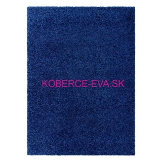 Koberec Shaggy Parisian tmavomodrý