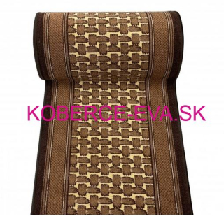 Behúň koberec Gel runner 1002 hnedý