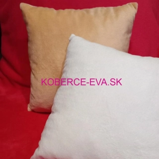 Plyšový Minky vankúšik 30 x 30cm