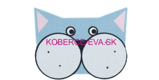 Rohožka Mačička modrá