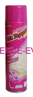Mr.TEPPICH - suchá pena na čistenie kobercov - vôňa kvetov
