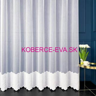 Záclona 112457 biela výška 280cm