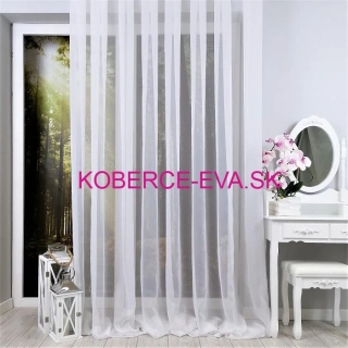 Záclona 000101 biela výška 325cm