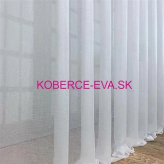 Záclona 1201 biela výška 305cm