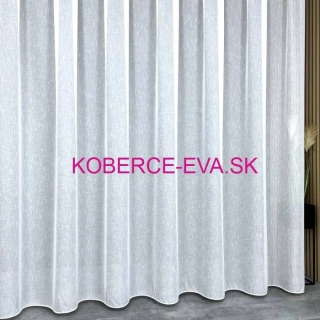 Záclona 10515 biela výška 300cm
