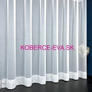 Záclona C280 biela výška 280cm