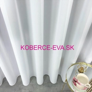 Záclona 7018 biela výška 320cm