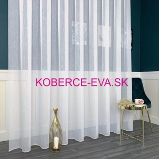 Záclona 6212 biela výška 290cm