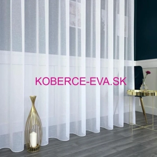 Záclona 9540004 biela výška 330cm
