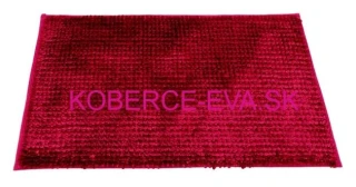 Kúpeľňová predložka ELLA Micro - bordová