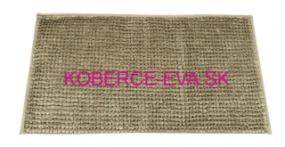 Kúpeľňová predložka ELLA Micro - tmavo béžová